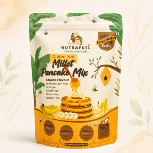 Millet Pancake Mix (Banana Flavour)